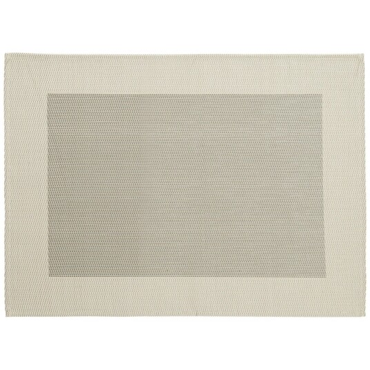 Erwin M. Bordbrikke Yato; 33x45 cm (BxL); Kremhvit/Brun; Rektangulær; 2 Stykk / Forpakning