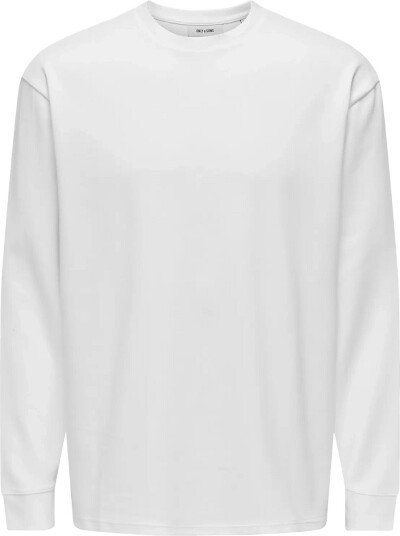 ONLY & SONS Onscaspian Airflex Rlx Ls Tee Noos White XS