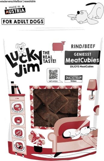 Lucky Jim Meatcubies Okse 70 G