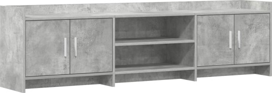 TV skap 168 x 33 x 47 cm Betonggrå Konstruert tre TV skap 168 x 33 x 47 cm Betonggrå Konstruert tre