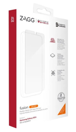 Invisible Shield Glass Fusion+ Skjermbeskytter for Galaxy S22 Plus