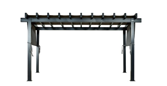 Pergola Hvaler 3x5m Svart farge