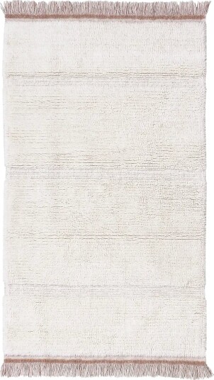 Lorena Canals Woolable Rug Steppe Sheep White Cream 80X 140CM Lorena Canals Woolable Rug Steppe Sheep White Cream 80X 140CM