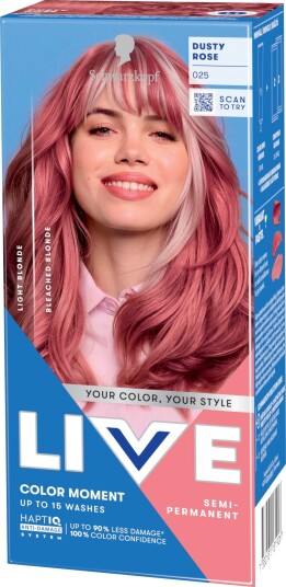 Schwarzkopf LIVE Color Moment 025 Dusty Rose