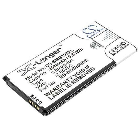 Samsung Galaxy Xcover 4s batteri (2800 mAh 3.85 V, Sort, NFC)