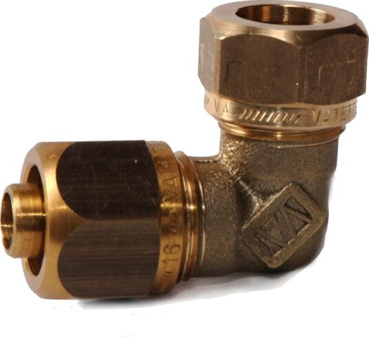 Gustavsberg FG0440605 Vinkelkobling 16X2.0-2.2, M22x1.5 16XCU15, Installasjon