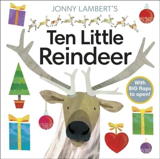 Jonny Lambert'S Ten Little Reindeer Av Dk Jonny Lambert'S Ten Little Reindeer Av Dk