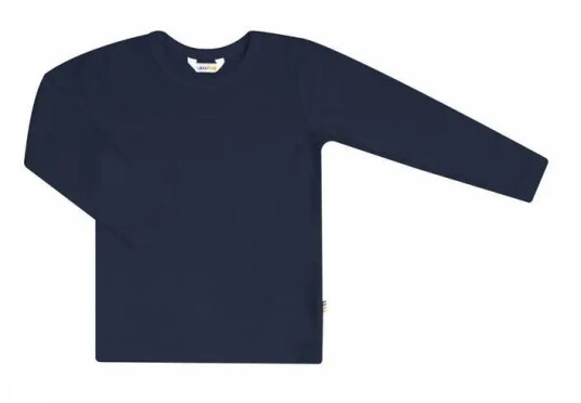 Mørkeblå overdel i bambus | Joha | Barn | Mørk blå | størrelse 130 | 96% Viscose(Bambus) og 4 Lycra til