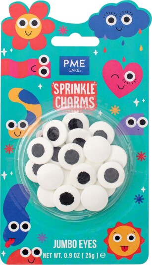 PME Store Øyne Sprinkle Charms   25 gram