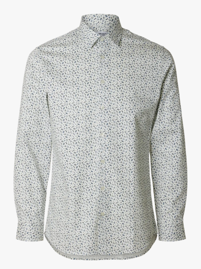 Selected Homme Slim Performance Shirt Long Sleeve Flerfarget L