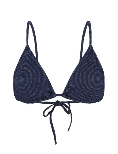 Becksöndergaard Lyx Bella Bikini Top Navy M