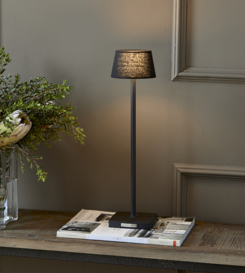 Riviera Maison Bordlampe Black Oppladbar H43 Riviera Maison Bordlampe Black Oppladbar H43
