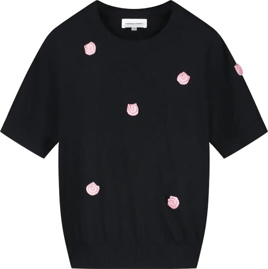 Fabienne Chapot Bibi Rose Pullover   BLACK   L