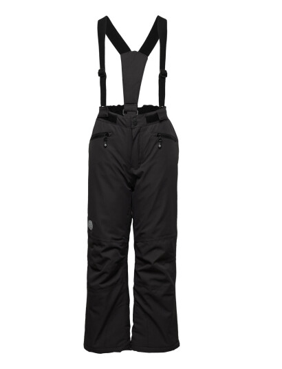 Color Kids Ski Pants W. Pockets Grey 134 Color Kids Ski Pants W. Pockets Grey 134