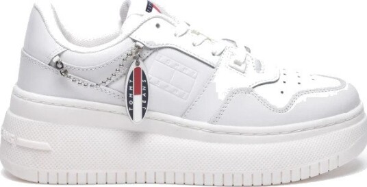 Tommy Jeans, Dame, Sko, Hvit, 39 EU,