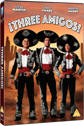 Three Amigos! 1986 / Tre Amigos DVD