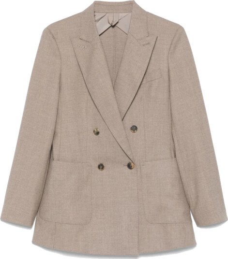 Max Mara Dame Jakker Beige L, Max Mara Dame Jakker Beige L,
