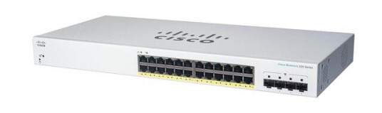 Cisco Business 220 Series CBS220-24T-4G - switch - 28 ports - smart - rack-mountable (889728344807) Cisco Business 220 Series CBS220-24T-4G - switch - 28 ports - smart - rack-mountable (889728344807)