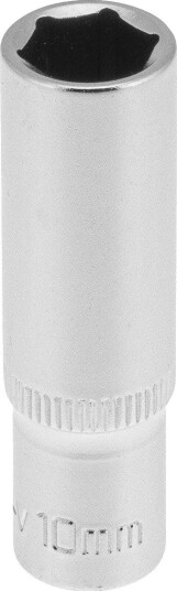PELA 562168 Pipe Drivstørrelse, 1/4", 6-Kant, Lang 10 mm