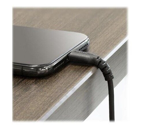 StarTech.com 6.6 ft 2m USB to Lightning Cable - Apple MFi Certified - Black - Lightning cable - Lightning / USB - 2 m