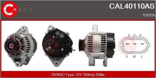 Dynamo CASCO CAL40110AS