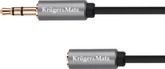 Kruger&Matz Jack 3,5 Mm - Jack 3,5 Mm Kabel 3 M Sølv (Km1231)
