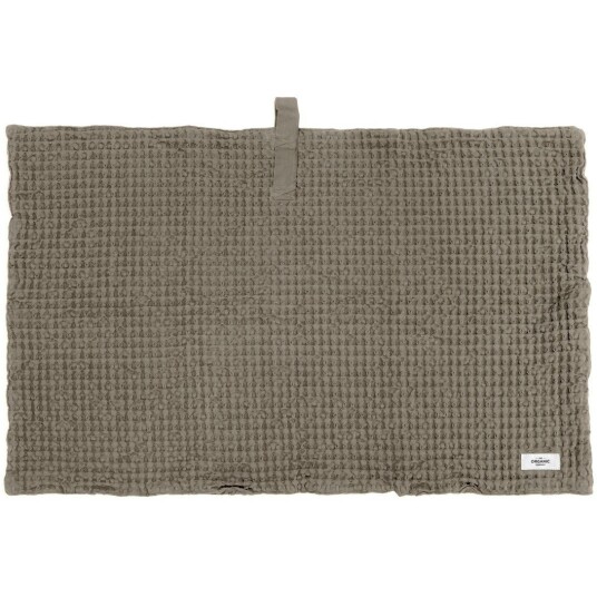 The Organic Company Big Waffle Badematte Clay The Organic Company Big Waffle Badematte Clay