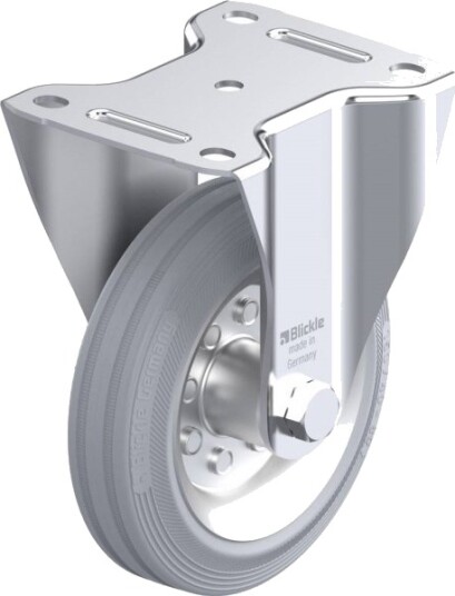 Blickle 638965 B-Ve 150R-Sg Faste Hjul, Hjuldiameter 150 Mm, Bæreevne (Maks.) 135 Kg, 1 Stk