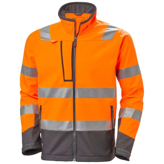 HH Workwear Workwear Helly Hansen Alna 2.0 Hi Vis Softshelljakke XS