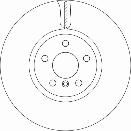Bremseskive TRW DF6845S