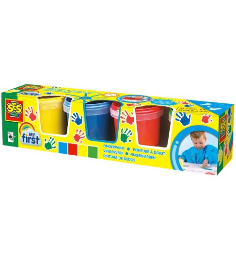Ses Creative Min første fingermaling