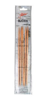 Järbo Björk Strømpepinner i Bjørk 20cm 4,50mm / 7.9in US7