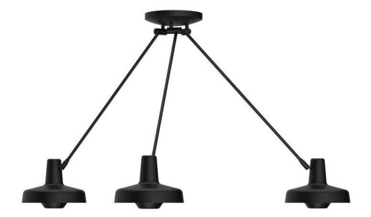 Grupa Products Arigato Palace Triple Taklampe Black