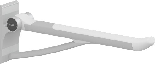 Pressalit Care Plus armstøtte 70 cm hvit Pressalit Care Plus armstøtte 70 cm hvit