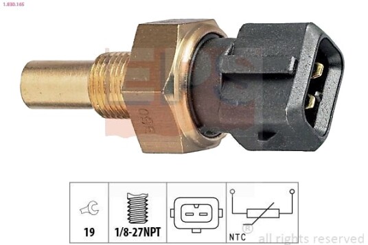 Sensor, motortemperatur EPS 1.830.165