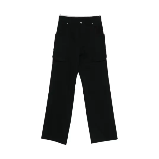 Rick Owens Herre Bukser Svart W33, Rick Owens Herre Bukser Svart W33,