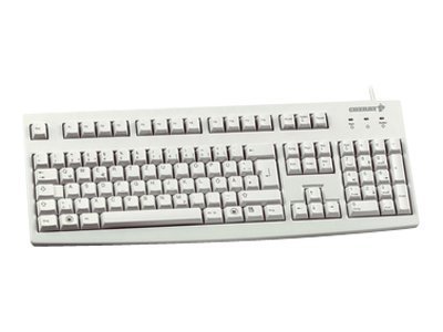 Cherry G83-6105 - Tastatur - Usb - Fransk - Lysegrå