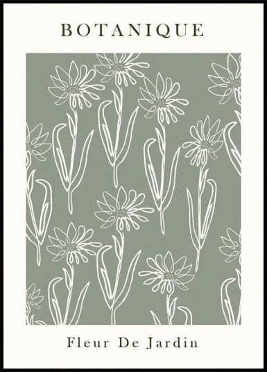 Fleur De Jardin No. 2 Plakat Plakat / 100x150cm