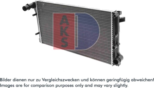 AKS DASIS 080074N Radiator motorkjøling
