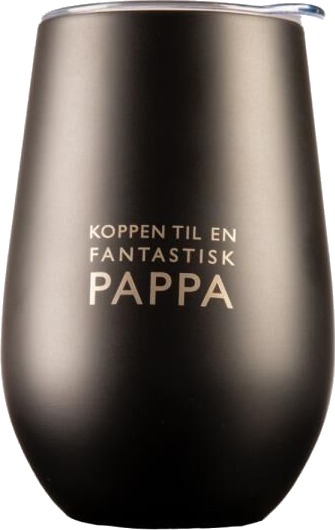 Pictureit - Termokopp PAPPA 33 cl svart Pictureit - Termokopp PAPPA 33 cl svart