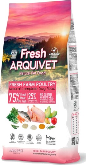 Arquivet Tørrfôr Fresh Farm Fjærkre 10 kg
