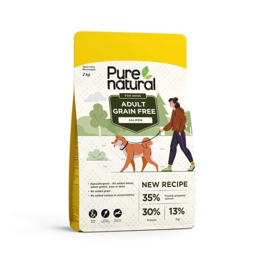 Purenatural Dog Adult Grain Free Salmon 2 kg 
