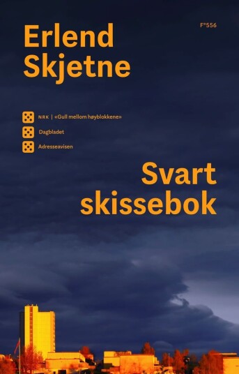 Svart skissebok Svart skissebok