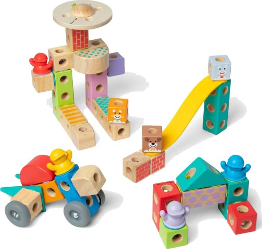 Blockables Byggesett 2+ År 73 Deler