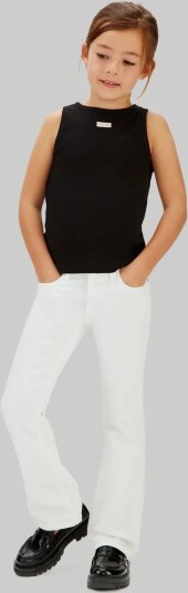 Calvin Klein Flare White White 104