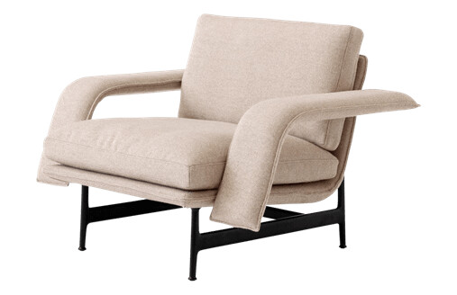 &Tradition &Tradition Meantime AV29 Lenestolsofa Varm Sort/ Hallingdal 0220 &Tradition &Tradition Meantime AV29 Lenestolsofa Varm Sort/ Hallingdal 0220