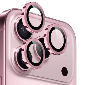 Northjo iPhone 17 Pro/17 Pro Max  kameralinsebeskyttelsessett Rosa
