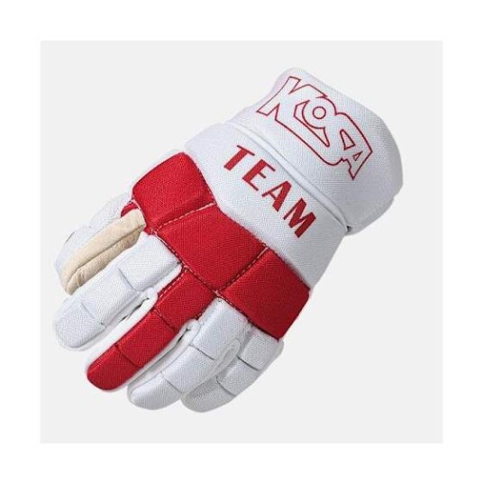 Kosa Sport Kosa Team Hanske /Vit/Rd 10