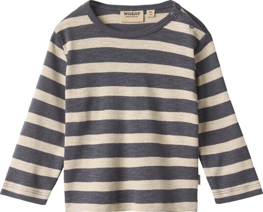 Wheat T Shirt L/S Milo Grey 80