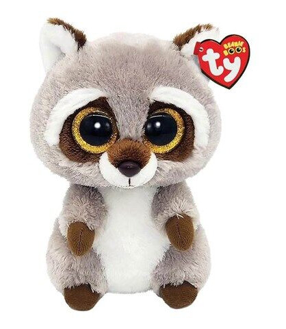 Ty Beanie Boos - Oakie Brun Raccoon 15cm